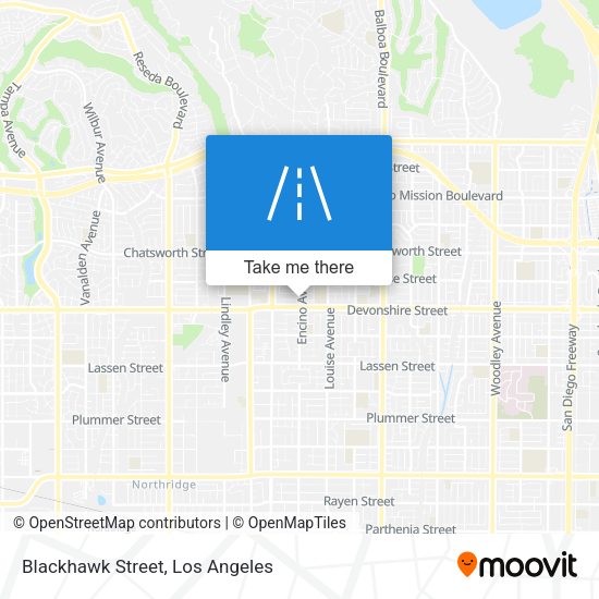 Mapa de Blackhawk Street