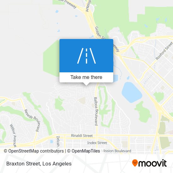 Mapa de Braxton Street