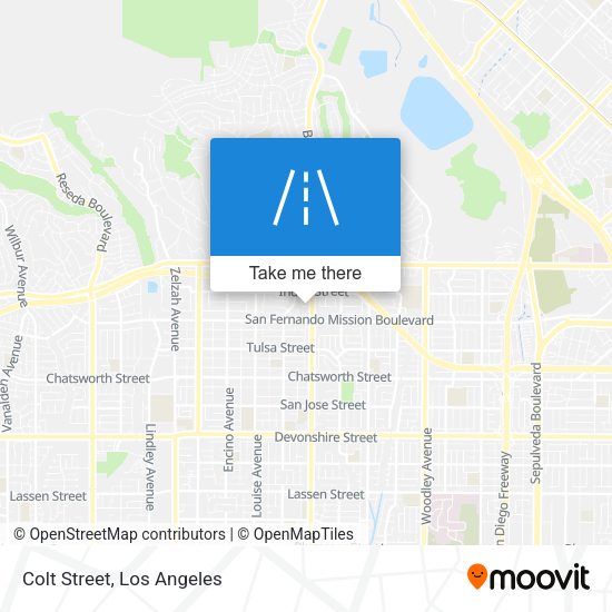 Mapa de Colt Street