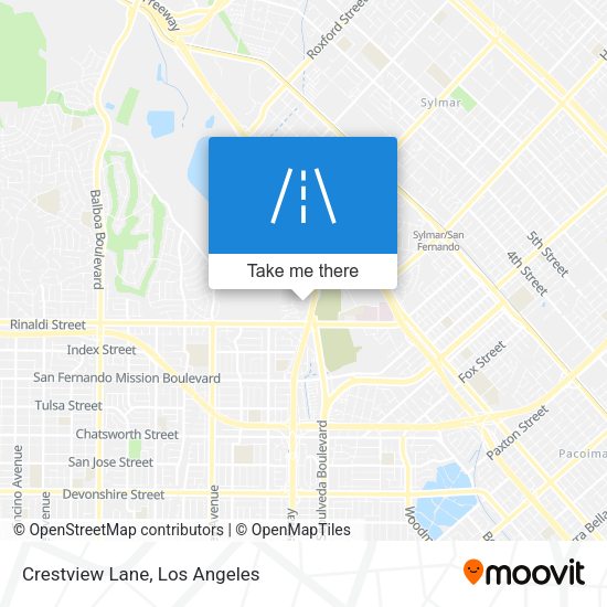 Mapa de Crestview Lane