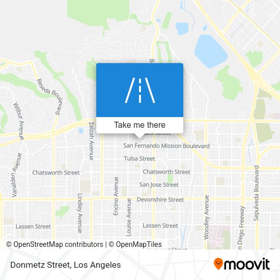 Mapa de Donmetz Street