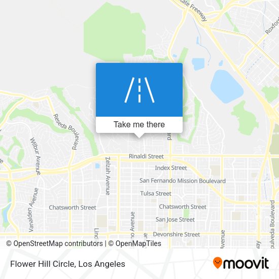 Flower Hill Circle map