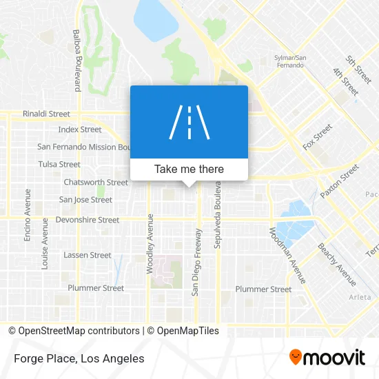 Forge Place map
