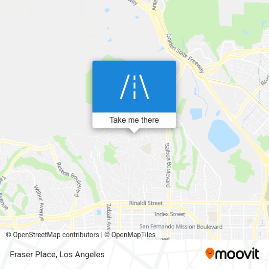Mapa de Fraser Place