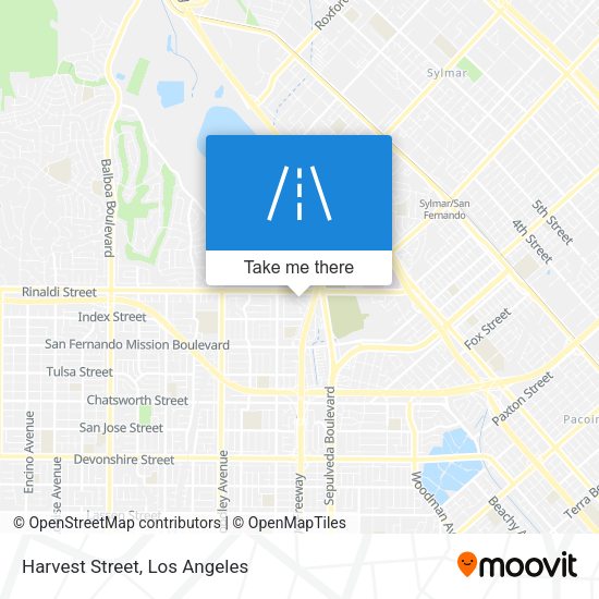 Mapa de Harvest Street