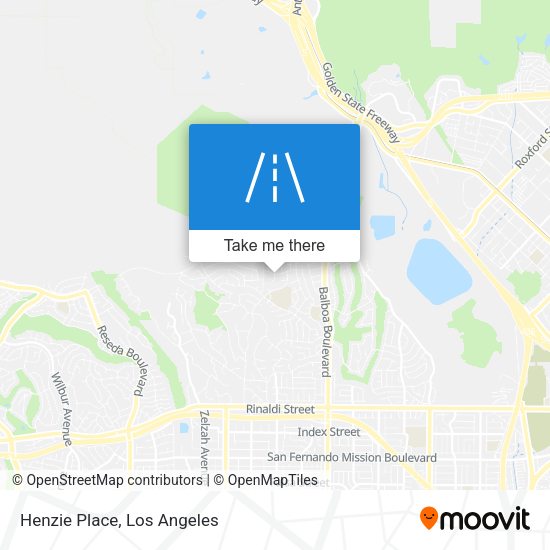 Mapa de Henzie Place