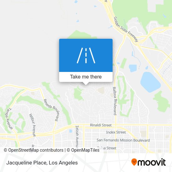 Mapa de Jacqueline Place