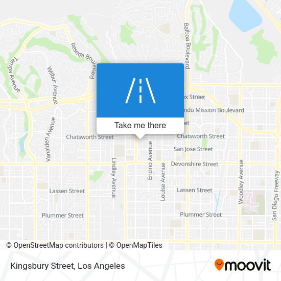 Kingsbury Street map