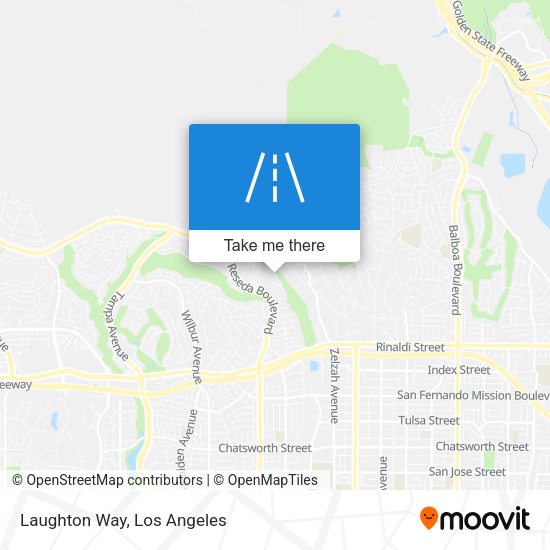 Mapa de Laughton Way