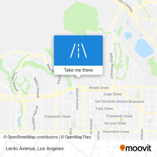 Mapa de Lerdo Avenue