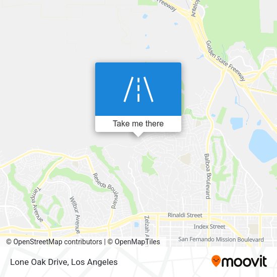 Mapa de Lone Oak Drive