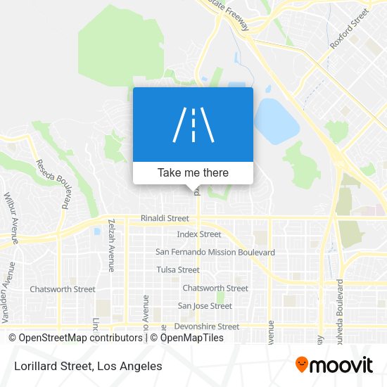 Lorillard Street map