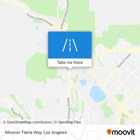Mission Tierra Way map