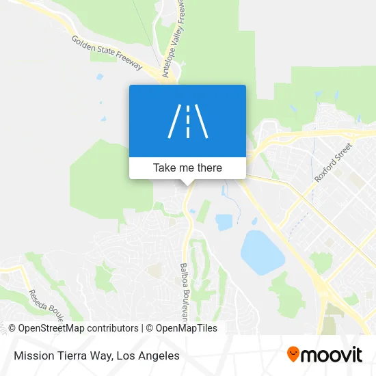 Mission Tierra Way map