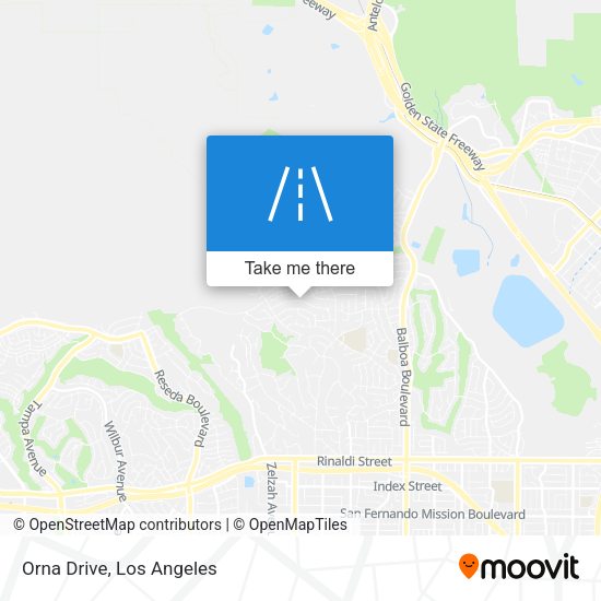 Mapa de Orna Drive