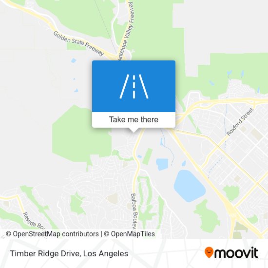Mapa de Timber Ridge Drive