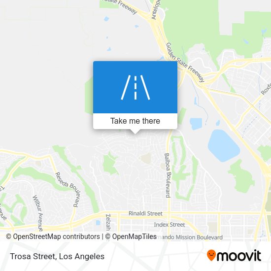 Mapa de Trosa Street