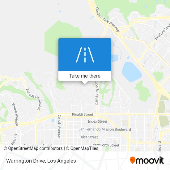 Mapa de Warrington Drive