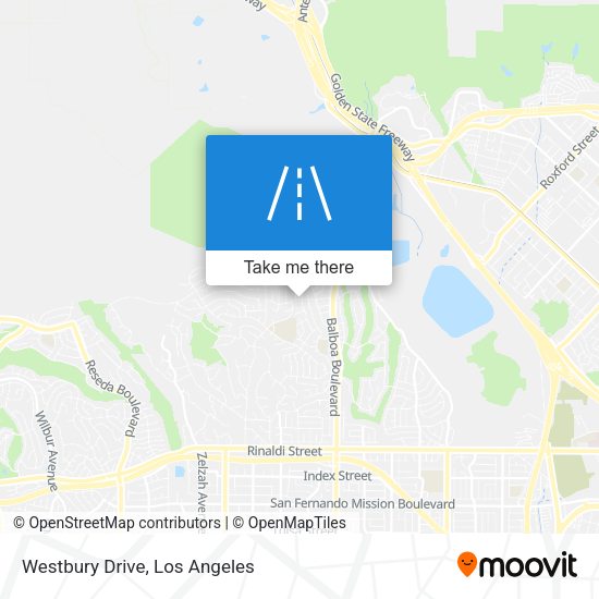 Mapa de Westbury Drive