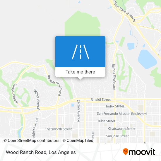 Mapa de Wood Ranch Road