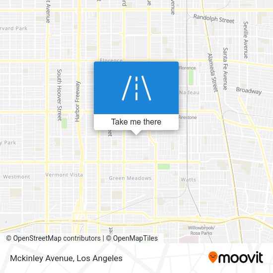 Mapa de Mckinley Avenue