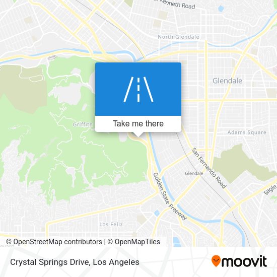 Crystal Springs Drive map