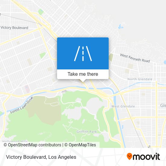 Victory Boulevard map
