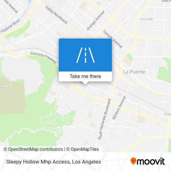 Sleepy Hollow Mhp Access map