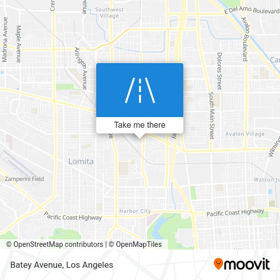 Mapa de Batey Avenue