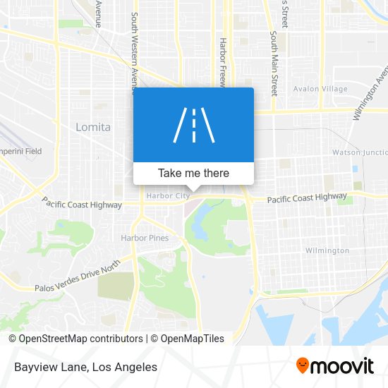 Mapa de Bayview Lane