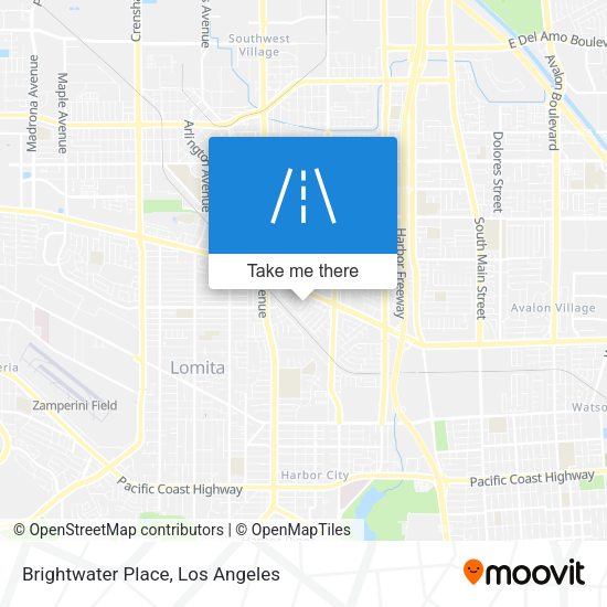 Brightwater Place map