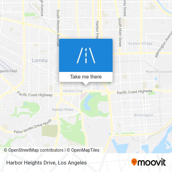 Harbor Heights Drive map