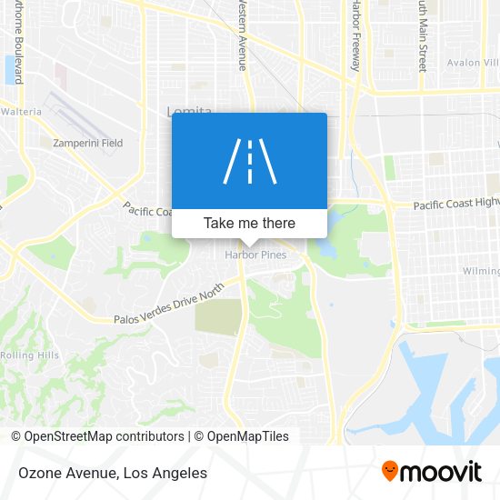 Ozone Avenue map