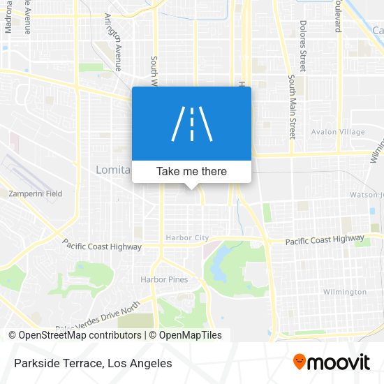 Mapa de Parkside Terrace