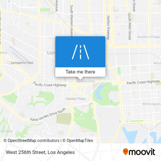 Mapa de West 256th Street