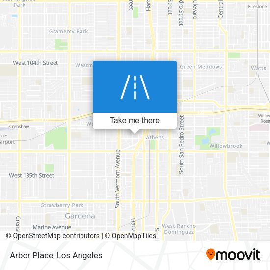 Mapa de Arbor Place
