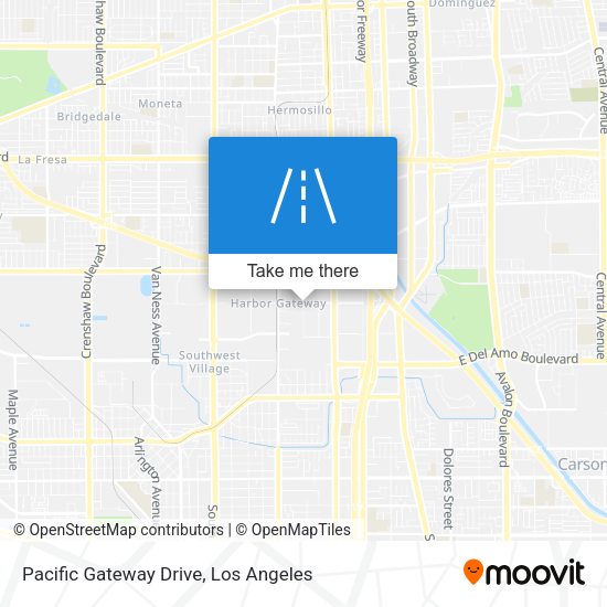 Pacific Gateway Drive map