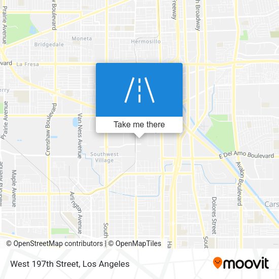 Mapa de West 197th Street
