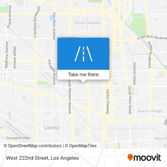 Mapa de West 222nd Street