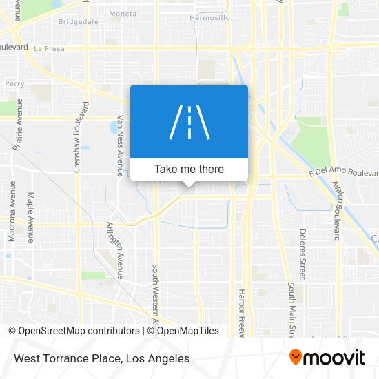 Mapa de West Torrance Place