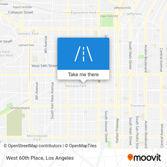 Mapa de West 60th Place