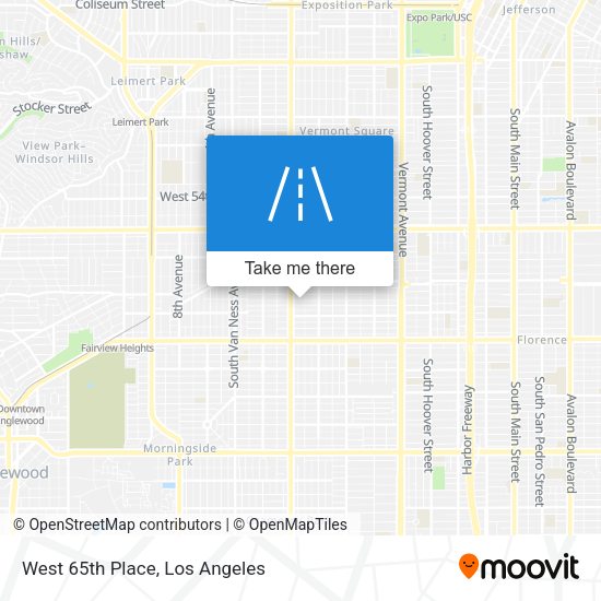 Mapa de West 65th Place