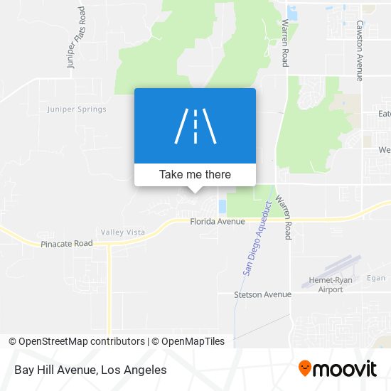 Mapa de Bay Hill Avenue