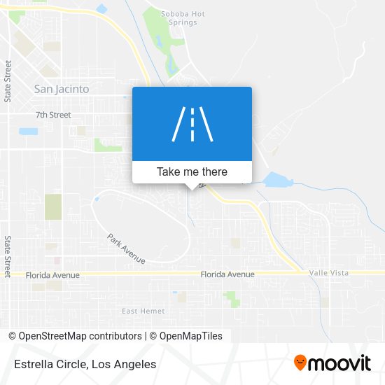Estrella Circle map