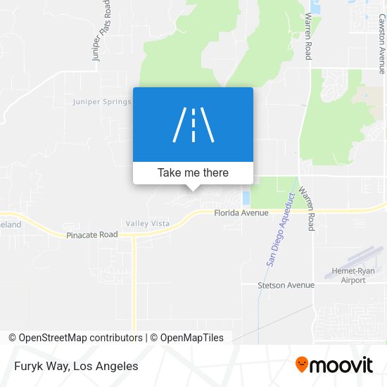 Mapa de Furyk Way