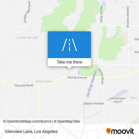 Glenview Lane map