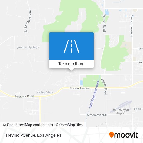 Mapa de Trevino Avenue