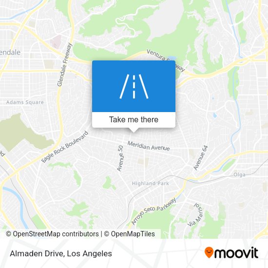 Mapa de Almaden Drive