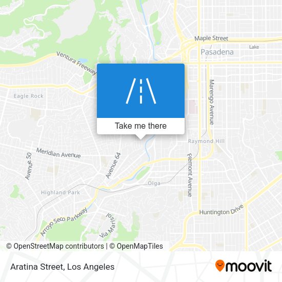 Mapa de Aratina Street