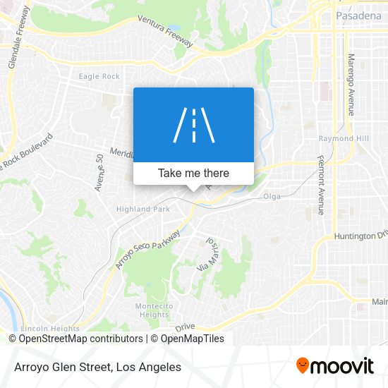 Mapa de Arroyo Glen Street